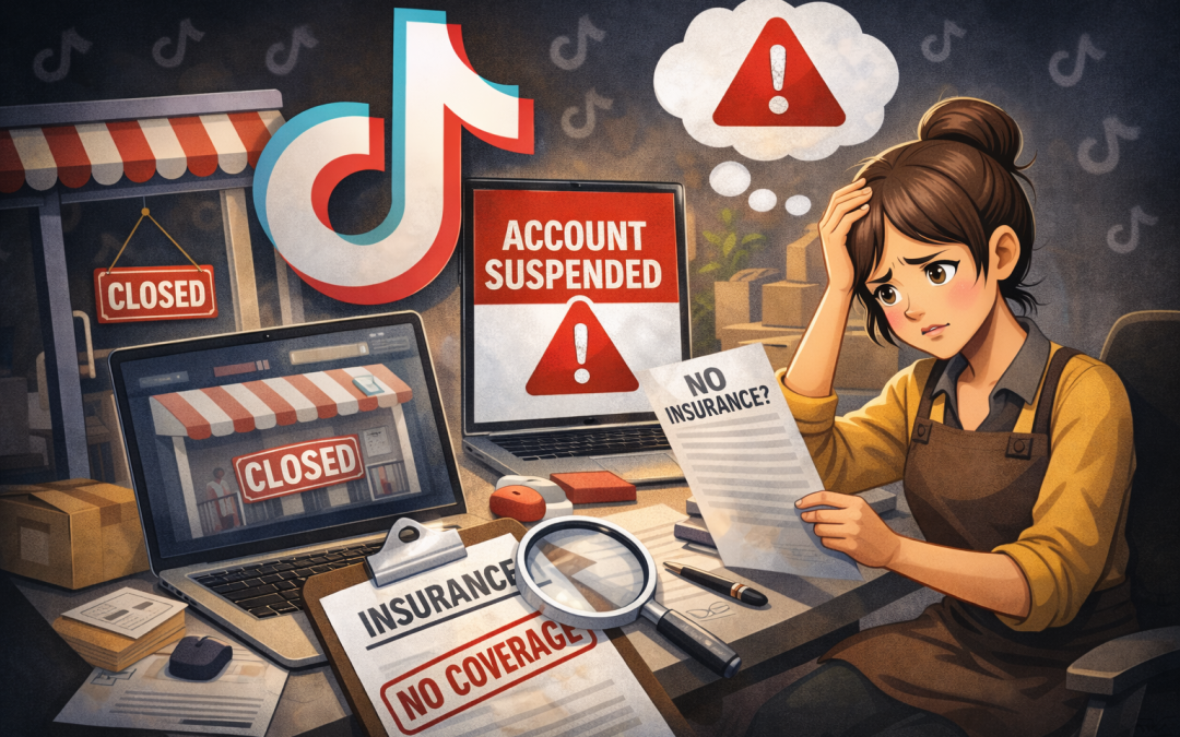 TikTok Account Shutdown Risk and Insurance Coverage Gaps Sellers Miss